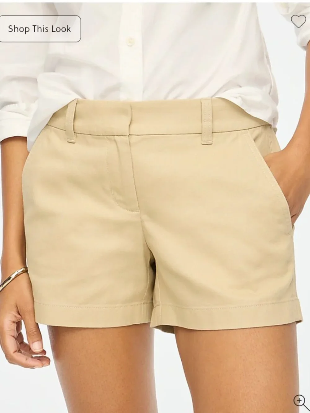 ⭐ J. Crew Khaki Chinos size 4 - Picture 2 of 13